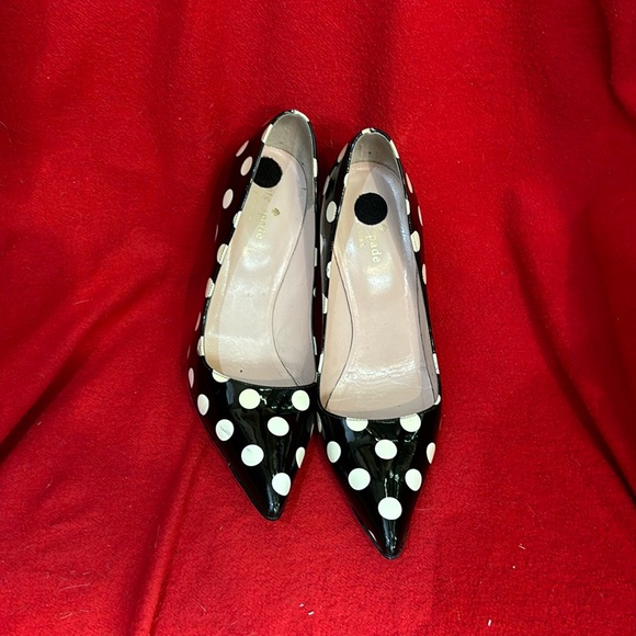 Shoes - Kate Spade polka dot heels
